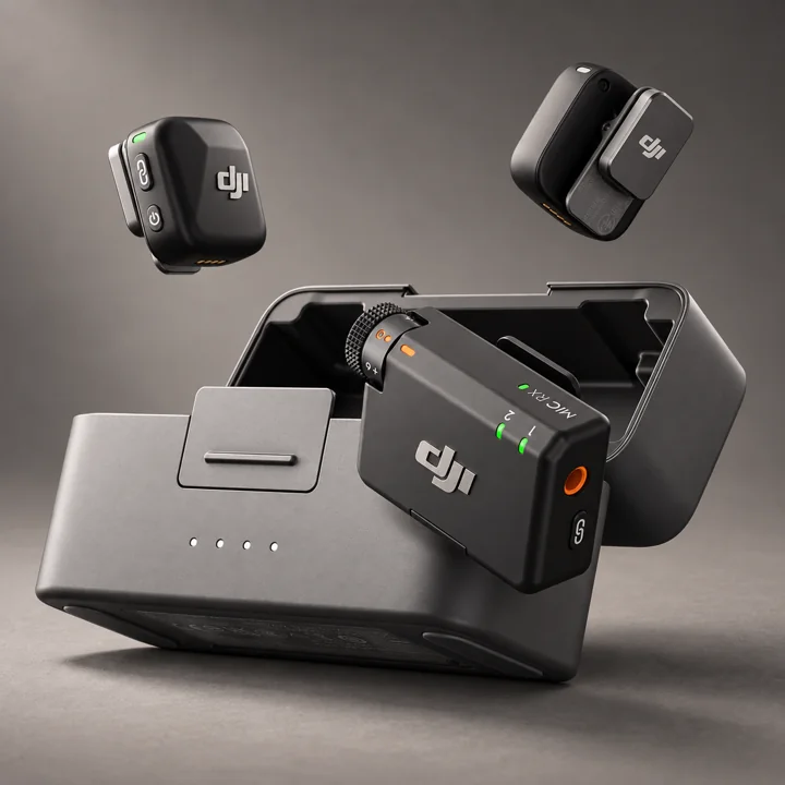 DJI wireless microphones